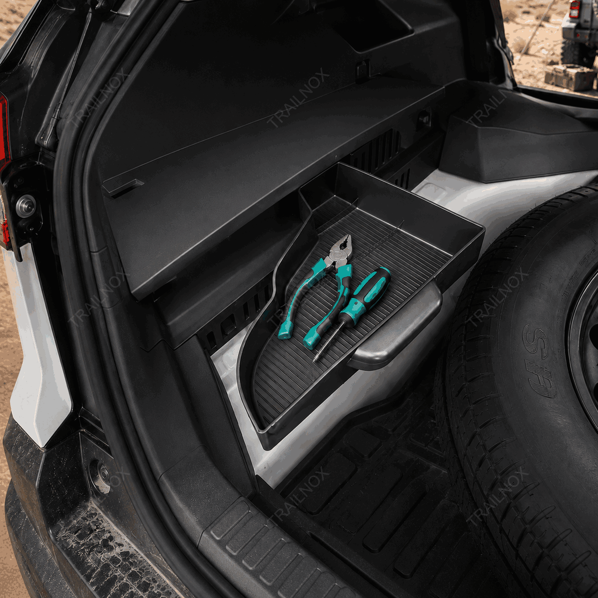 RAV4 Left Cargo Storage Box For Toyota