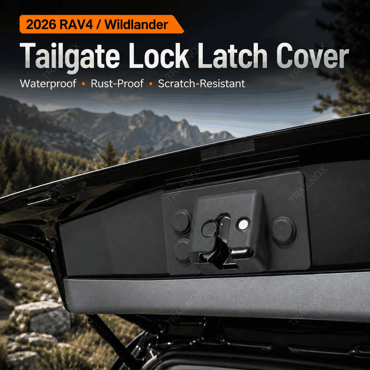 RAV4 Tailgate Lock Cover For Toyota