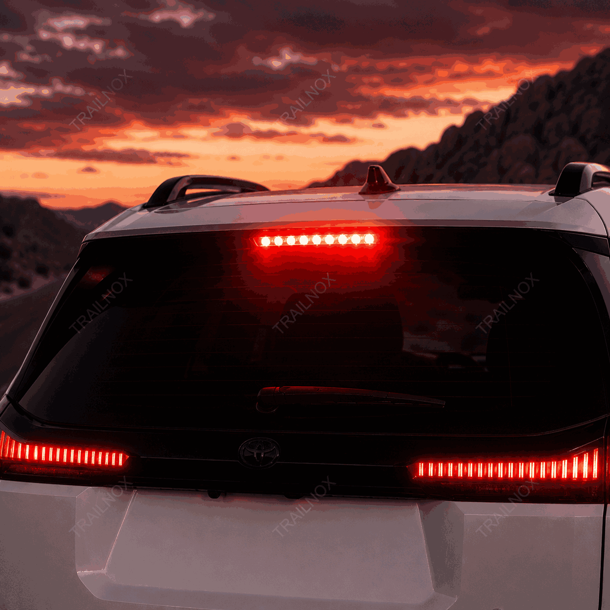 RAV4 High-Mount Flashing Brake Light / Full Tail Light Kit For Toyota