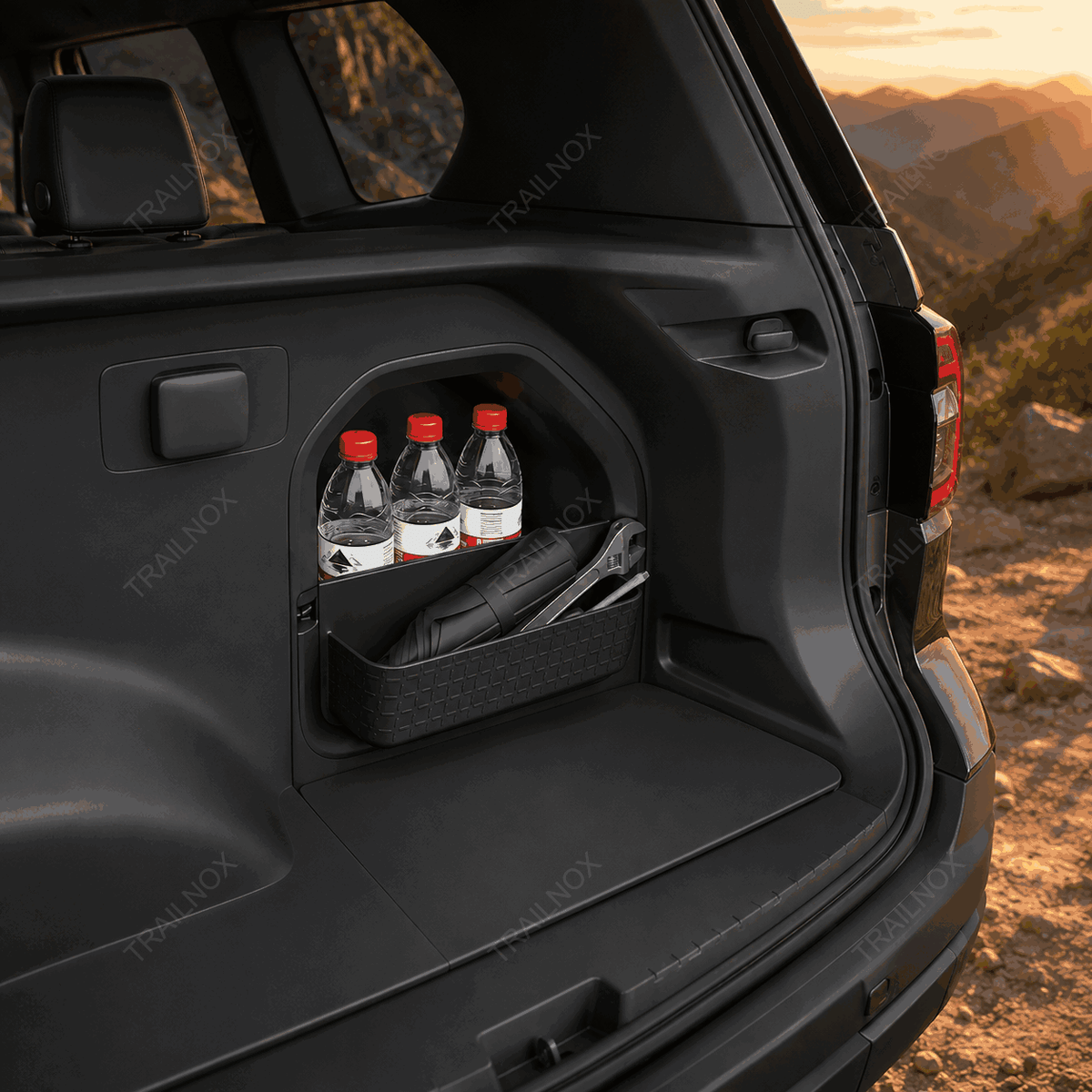 RAV4 Trunk Side Storage Box For Toyota