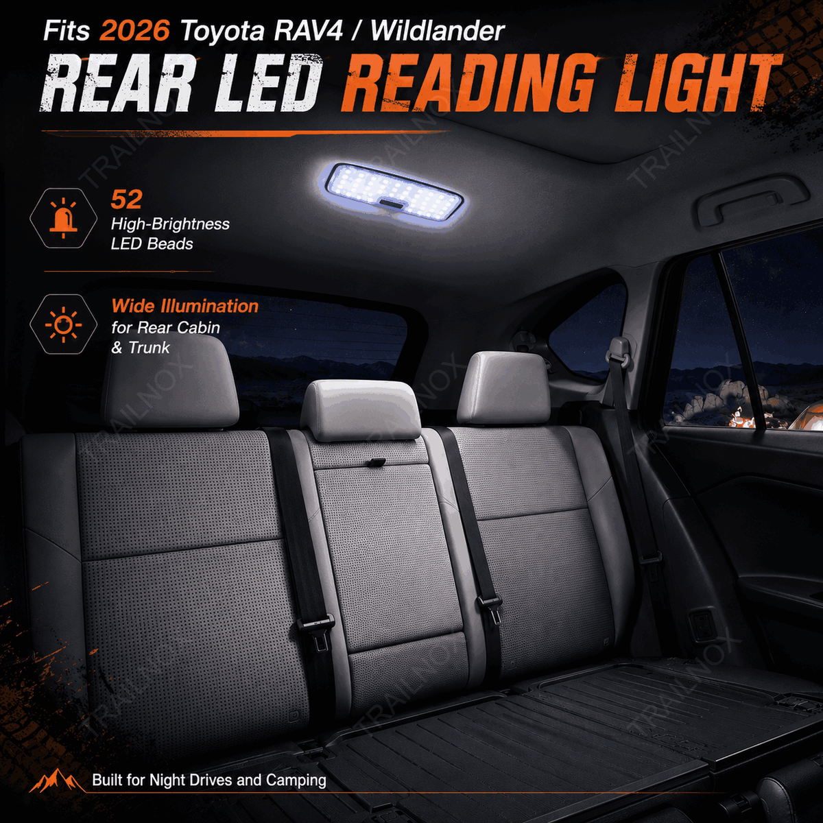 RAV4 Rear Interior Light For Toyota