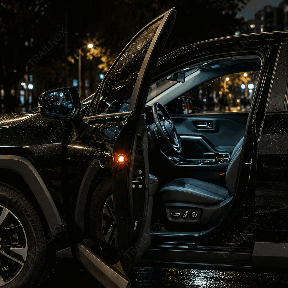 RAV4 Door LED Flashing Warning Light For Toyota