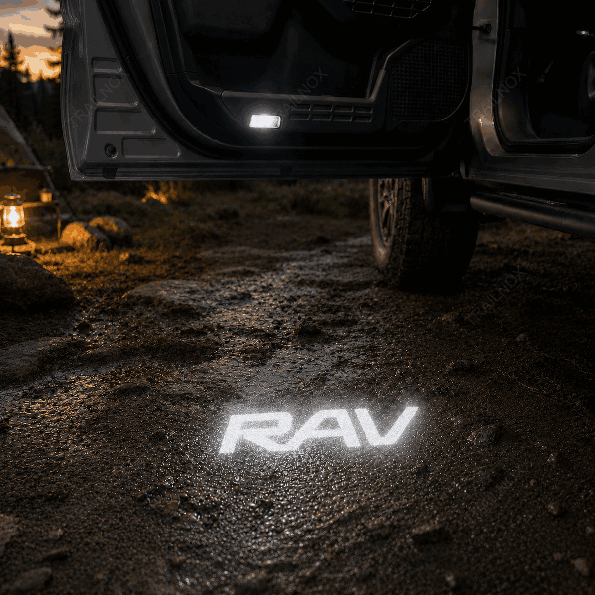 RAV4 LED Puddle Lights Front Door Welcome Lights