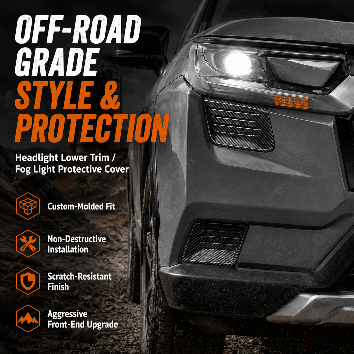 RAV4 Fog Light Cover Trim For Toyota